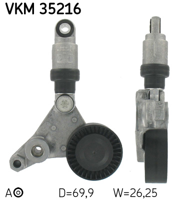 SKF Feszítőkar, hosszbordásszíj VKM35216_SKF